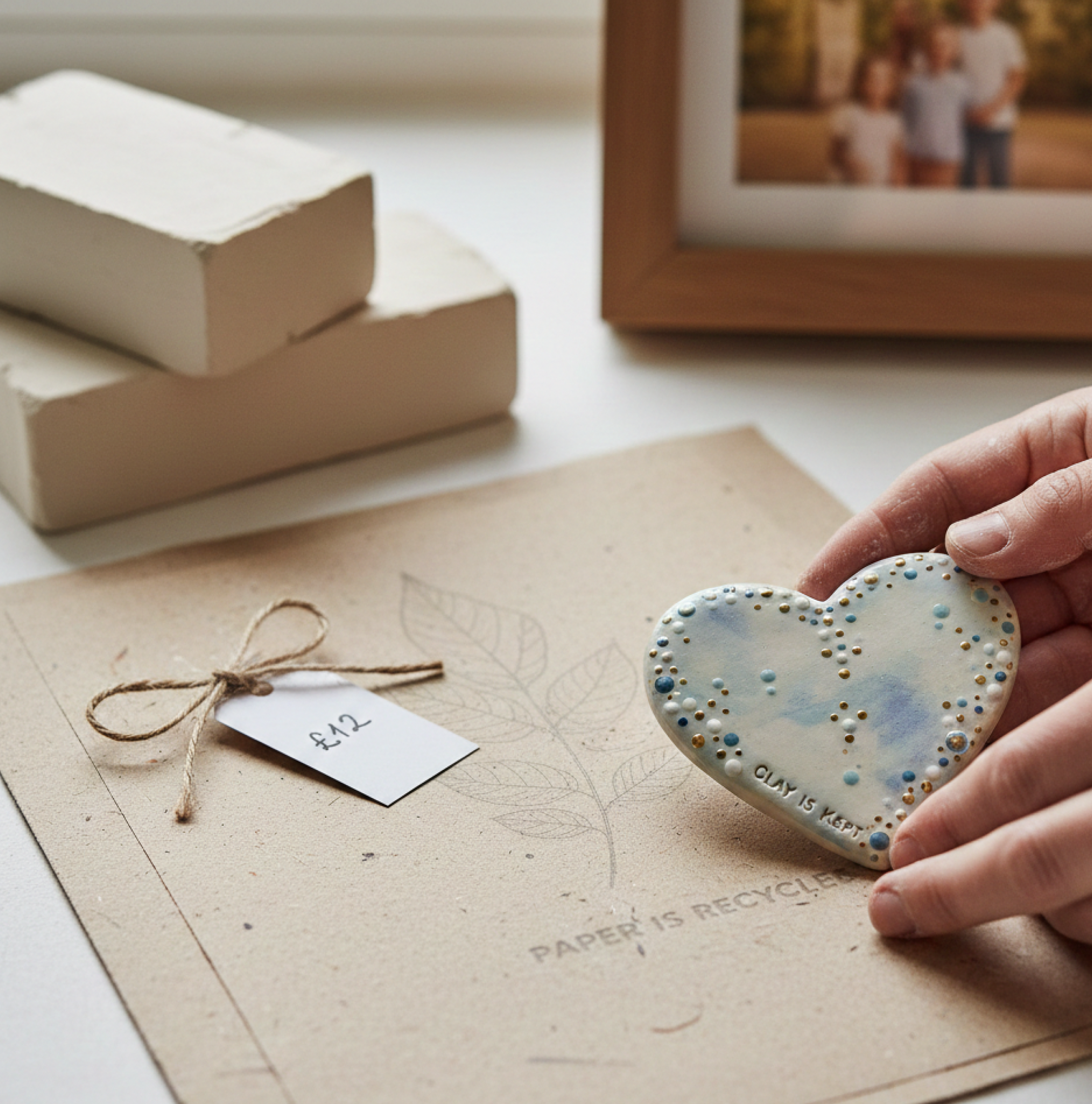Clay is Kept, Paper is Recycled: Why a Card Should Last a Lifetime