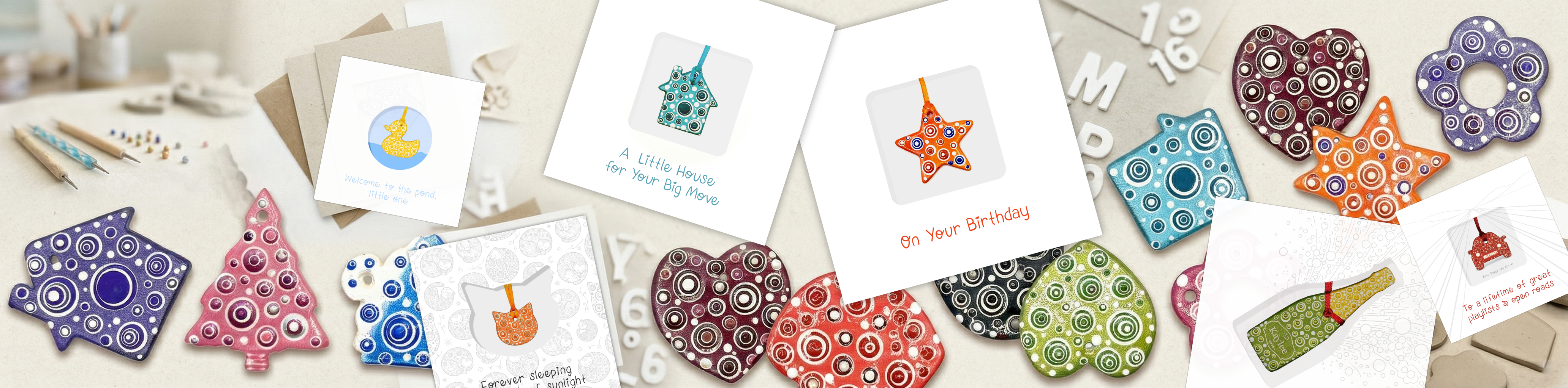 Jellydots | Handmade Ceramic Keepsake Cards for Unique Milestones