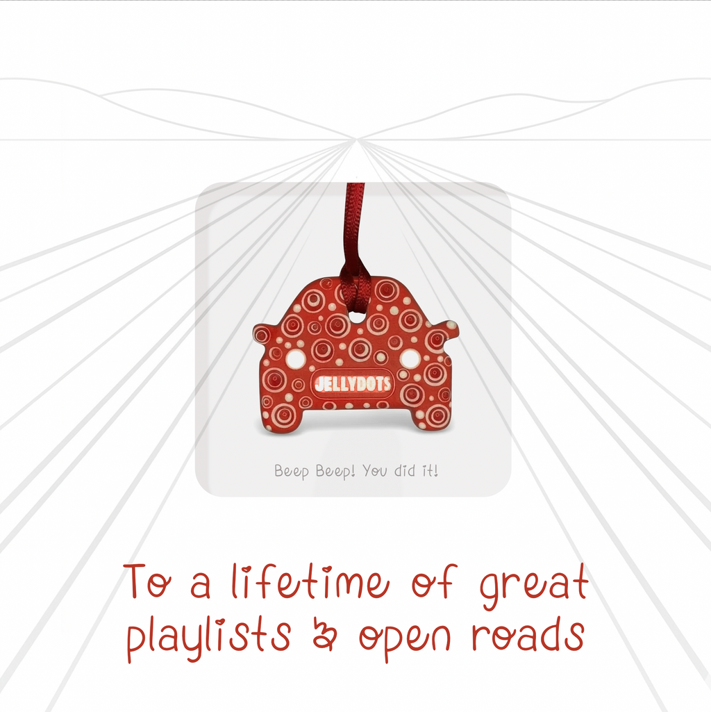 Licensed to Drive Ceramic Keepsake Card- Preorder [shipping in 4 days]