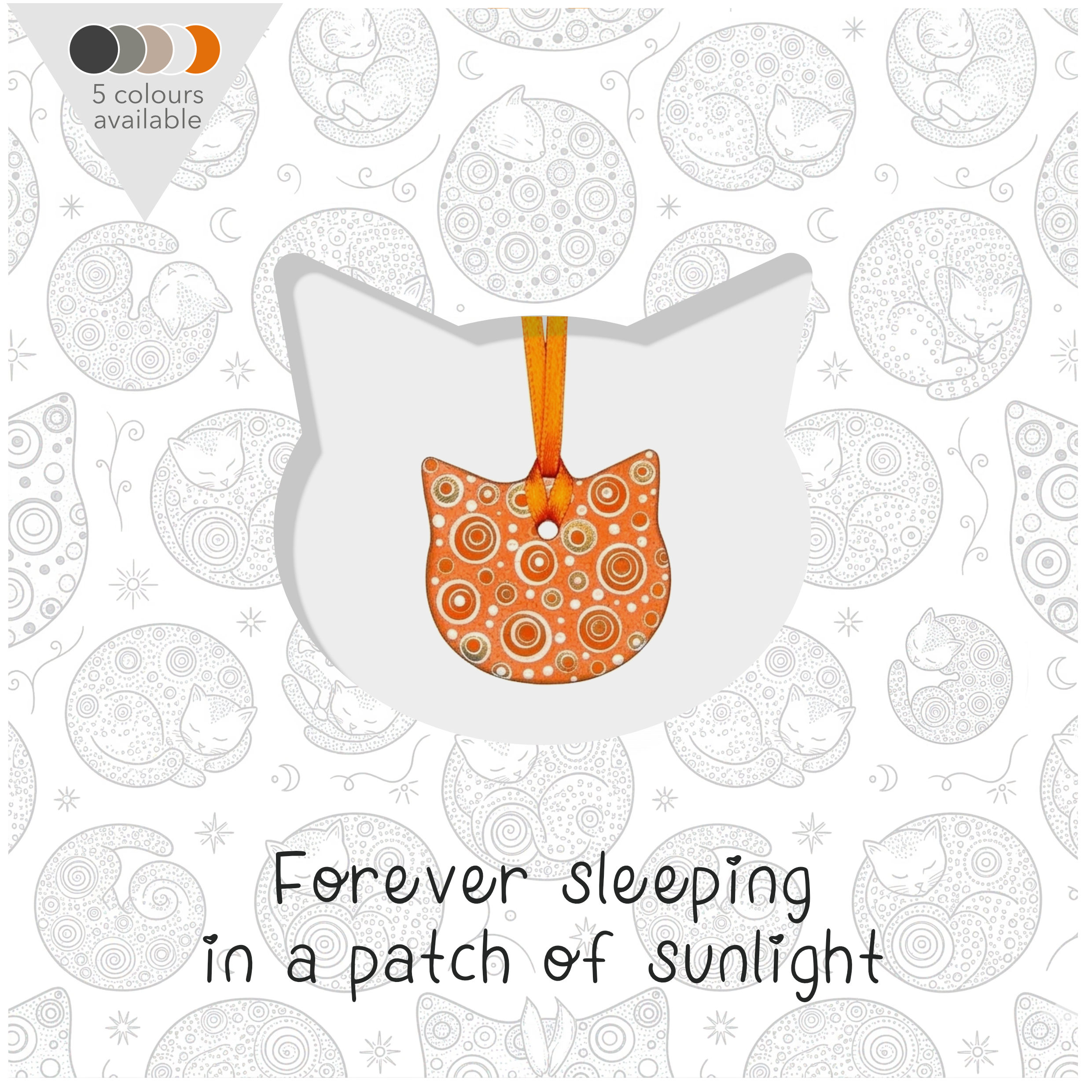 Cat Remembrance Keepsake Card