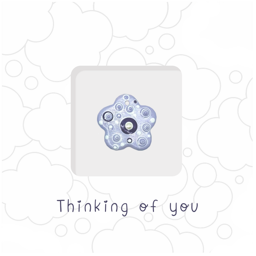 Thinking of you - Ceramic Keepsake Card