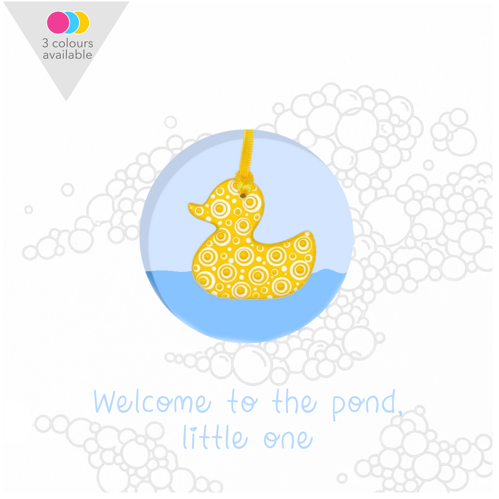 Welcome to the Pond, Little One Keepsake Card