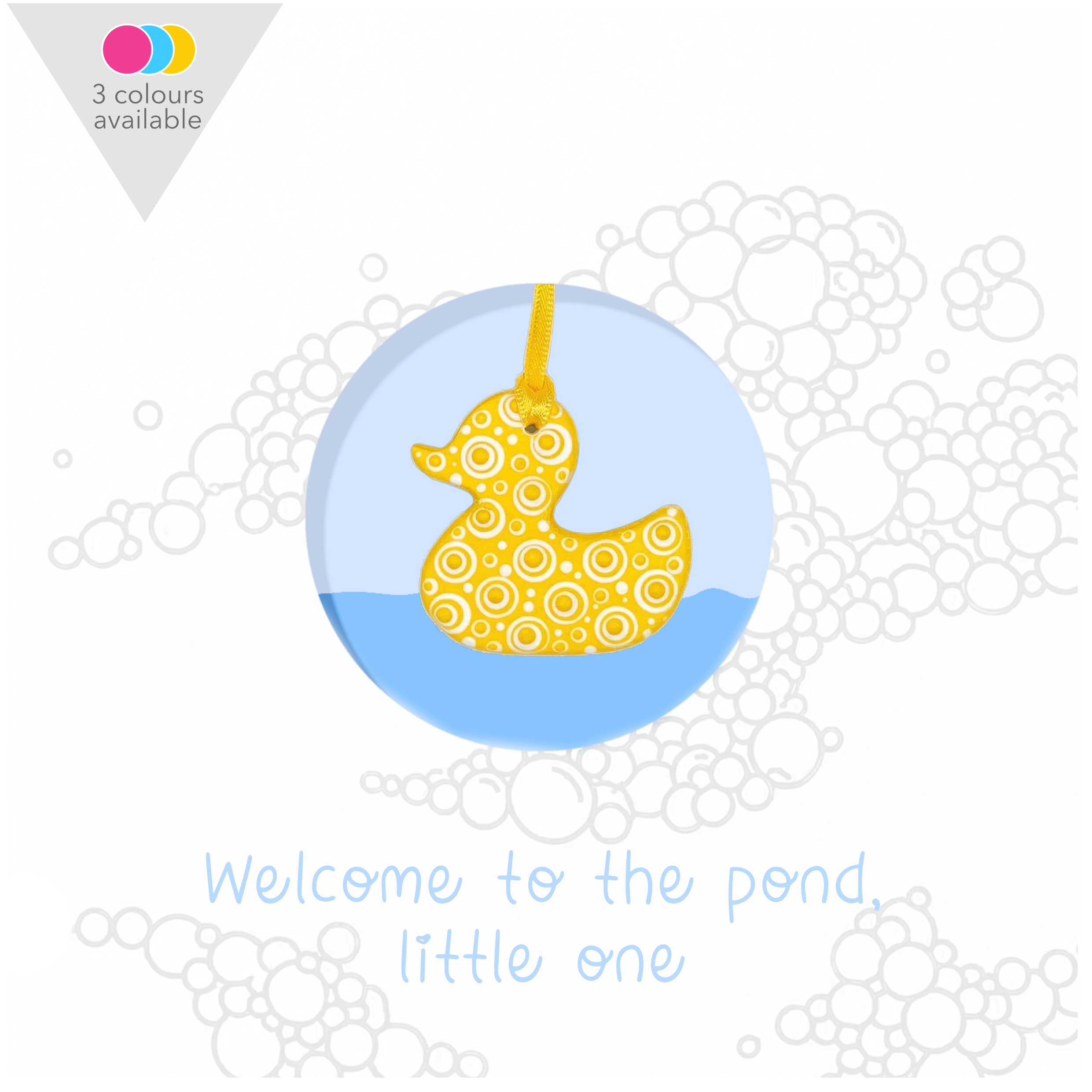 Welcome to the Pond, Little One Keepsake Card
