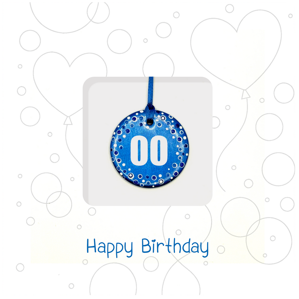 Birthday Blue Balloon