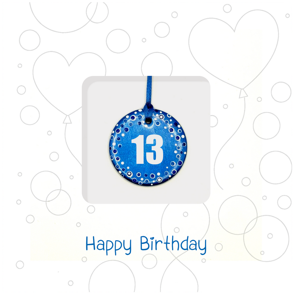 Birthday Blue Balloon