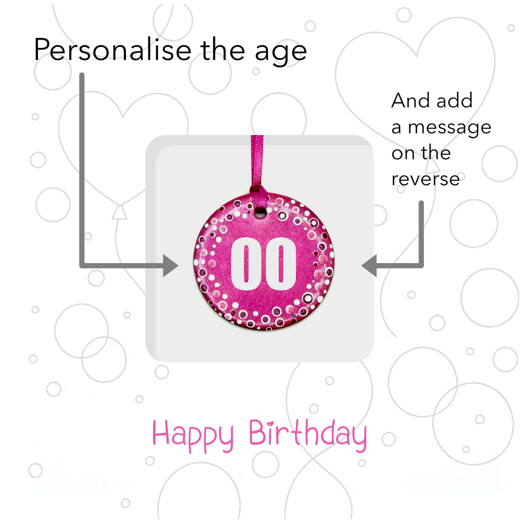 Birthday Pink Balloon