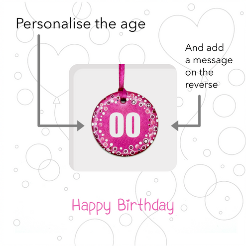 Birthday Pink Balloon