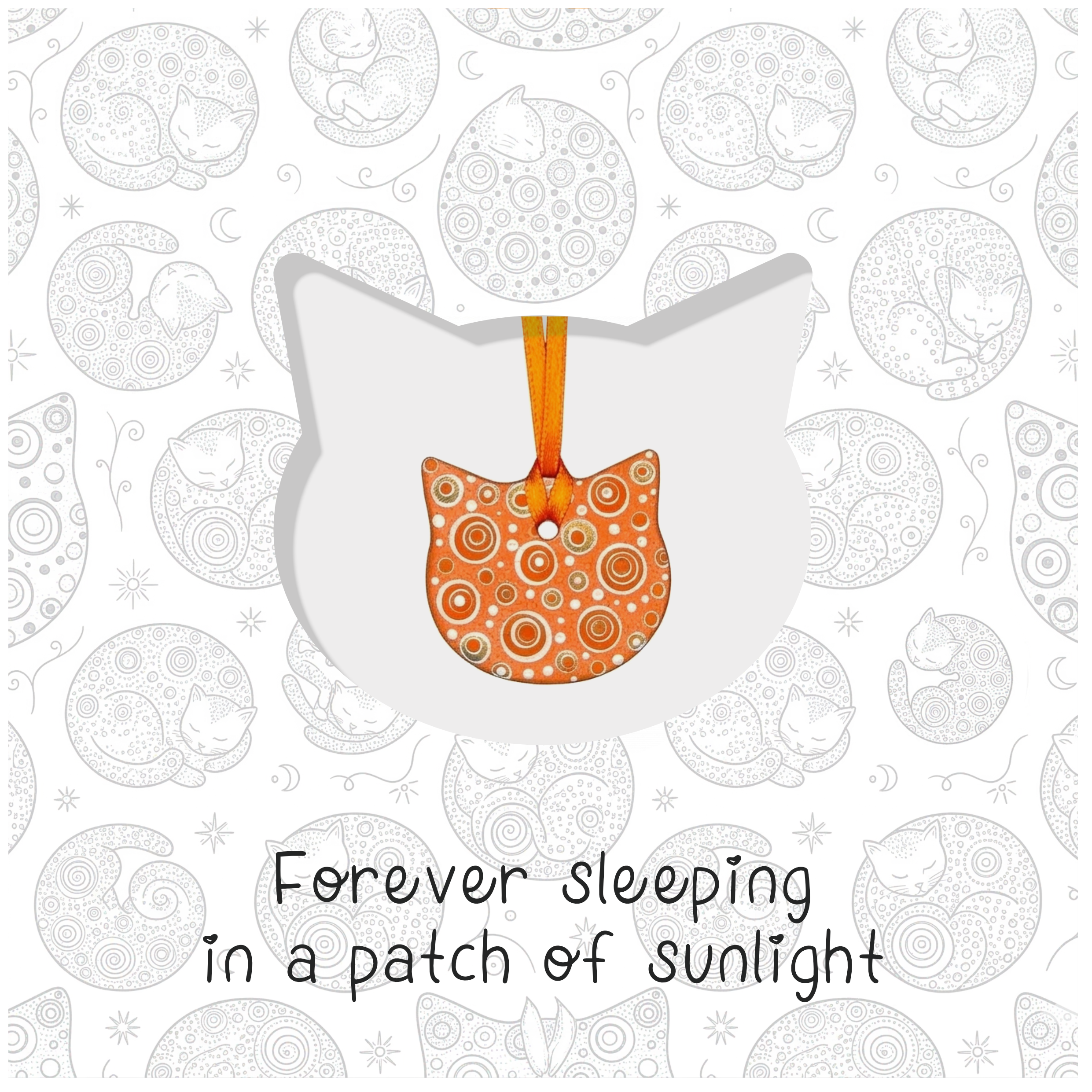 Cat Remembrance Keepsake Card  [shipping in 10 days]