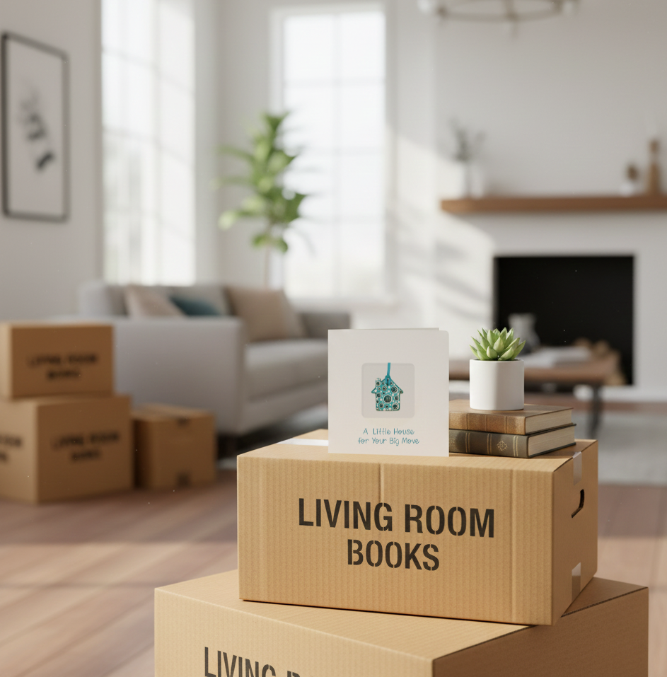 Moving Home — Metallic Teal Edition