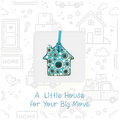 Moving Home personalised ceramic housewarming card