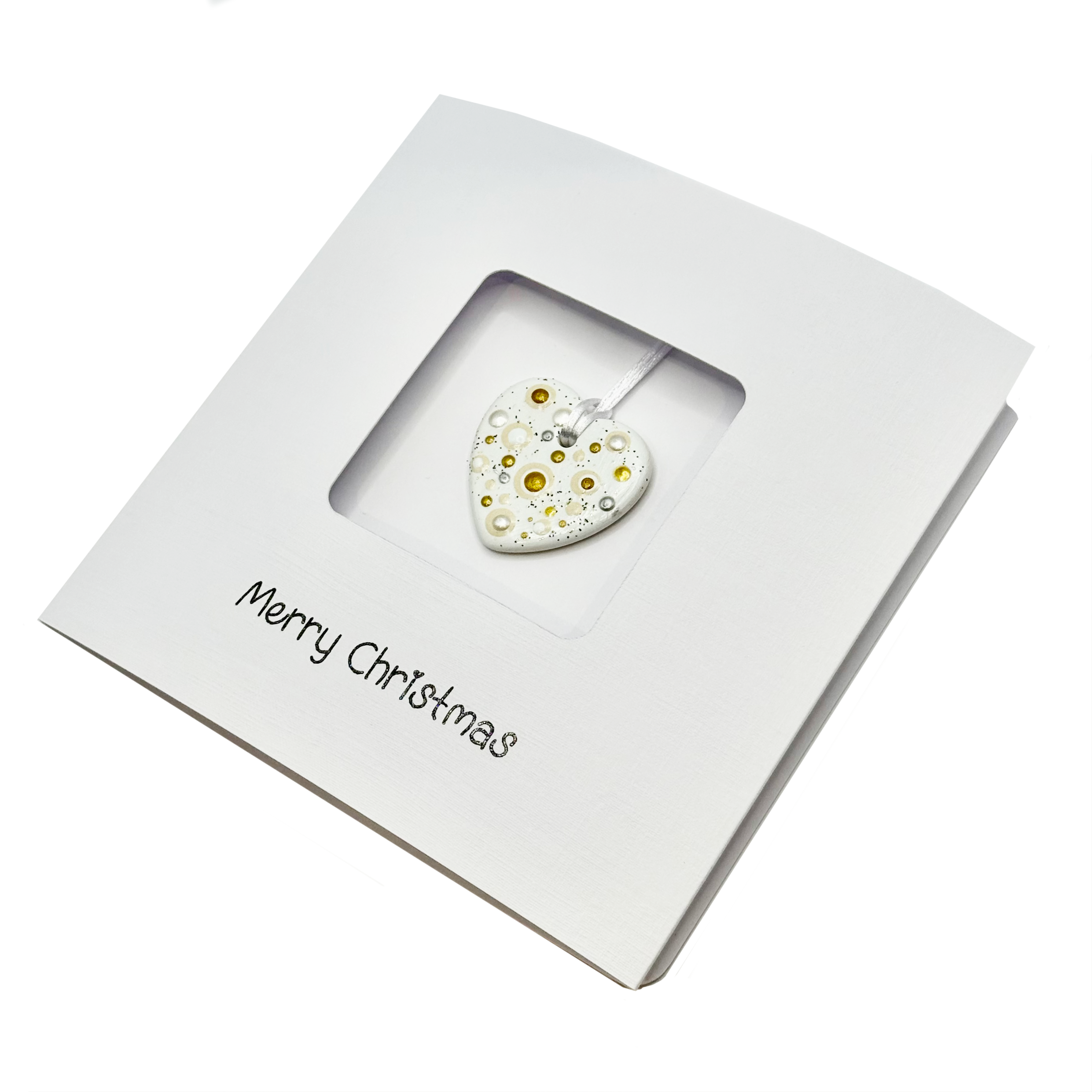 The Frosted Heart Card