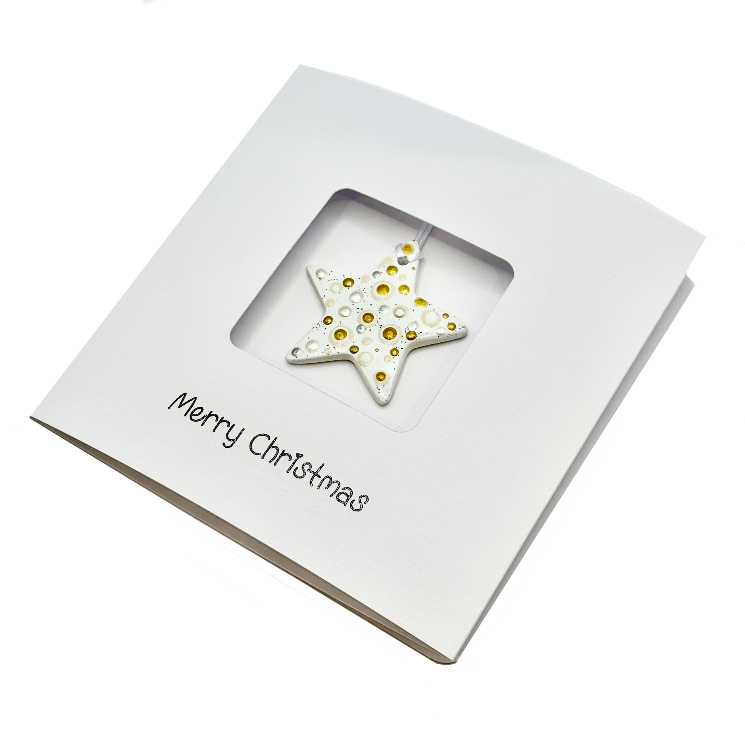 The Frosted Star Card