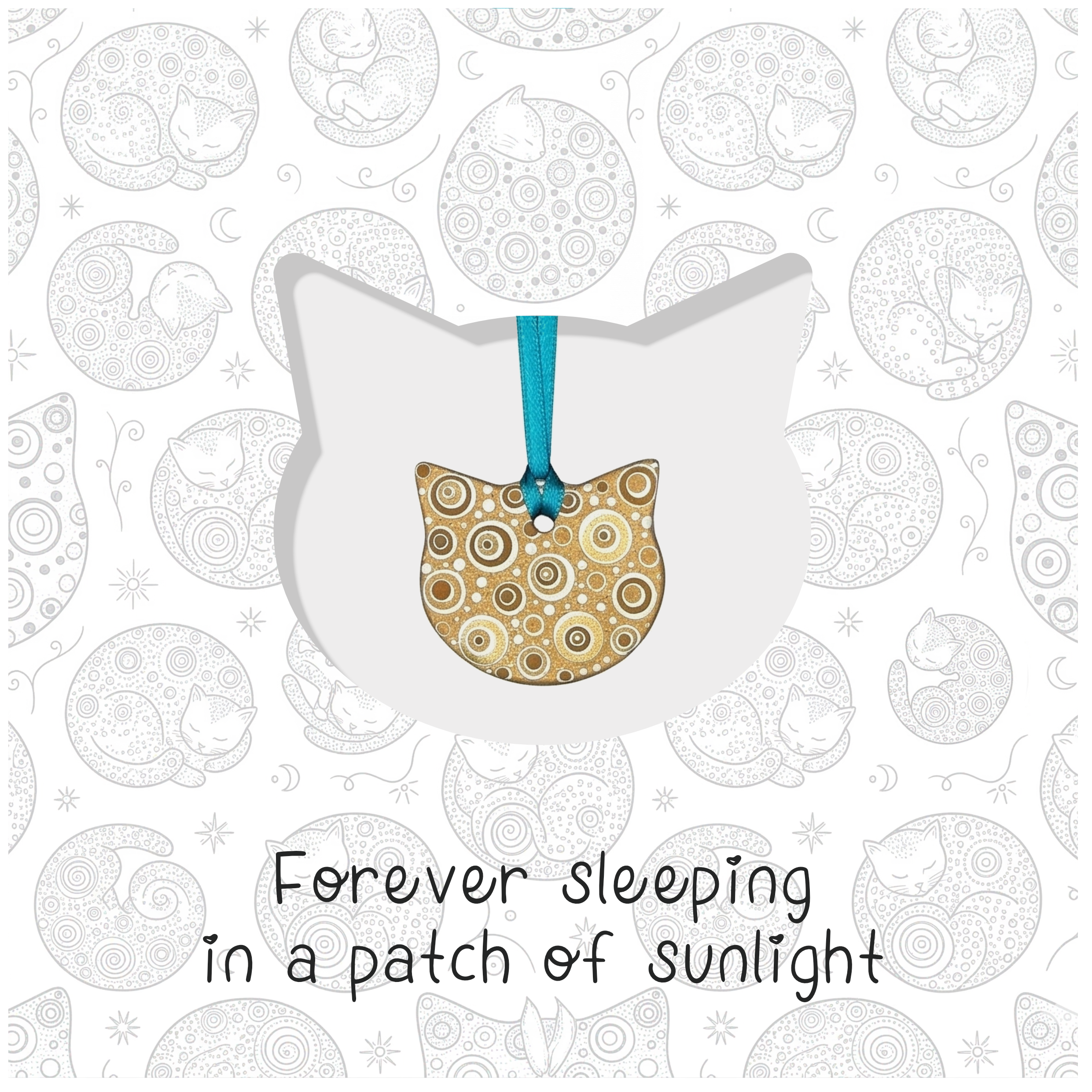 Cat Remembrance Keepsake Card  [shipping in 10 days]