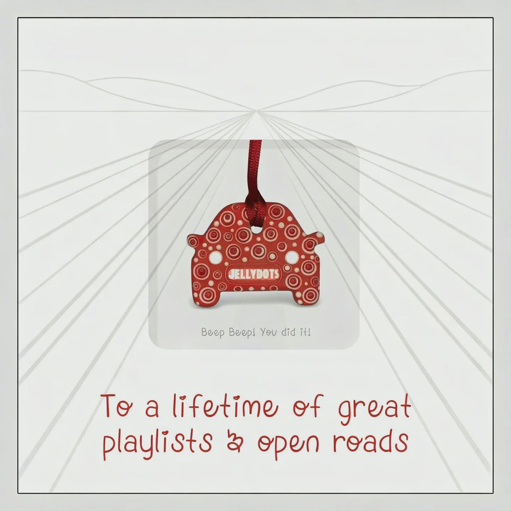 Licensed to Drive Ceramic Keepsake Card- Preorder [shipping in 4 days]