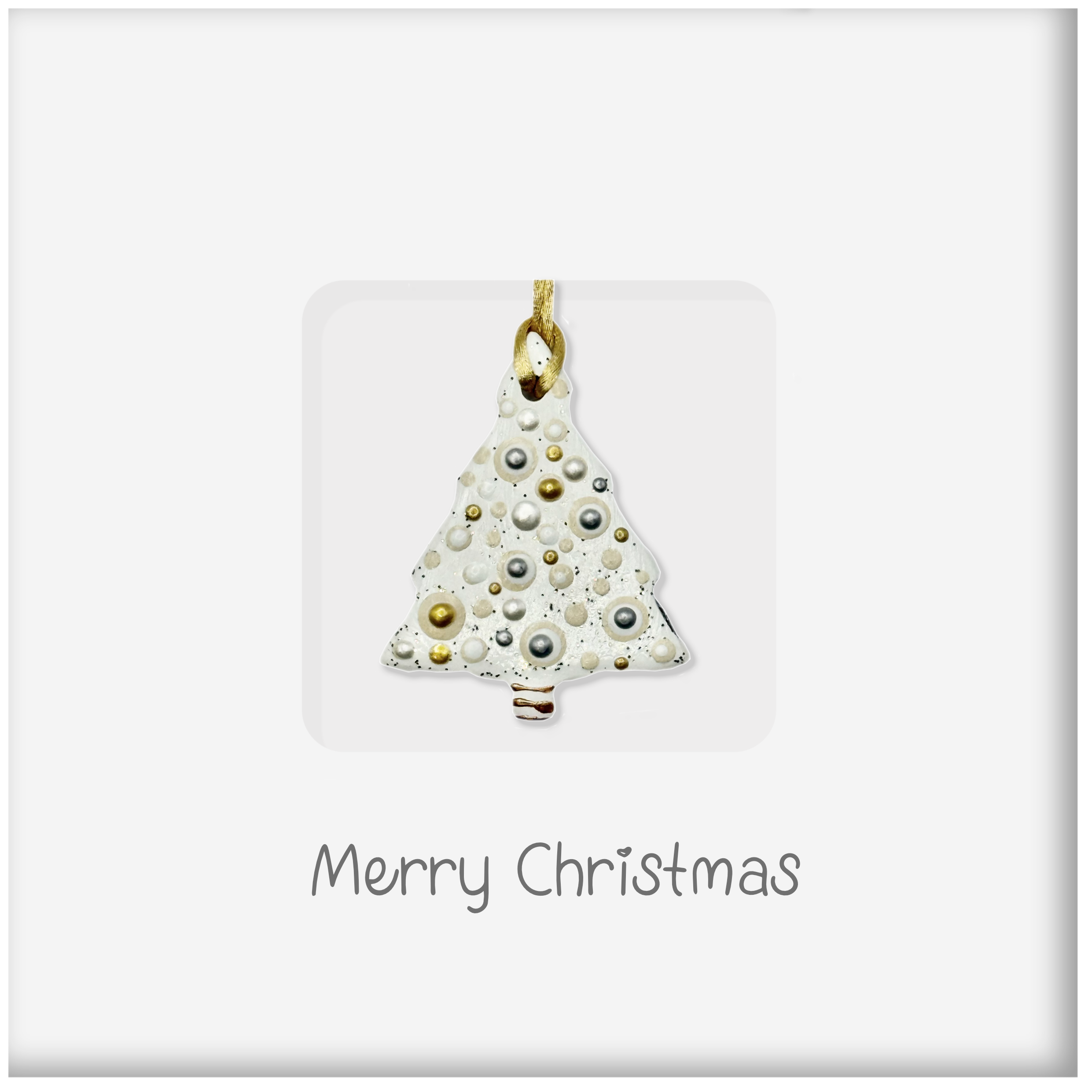 The Frosted Tree Card